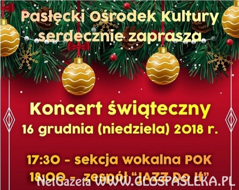 Zaproszenie na koncert 