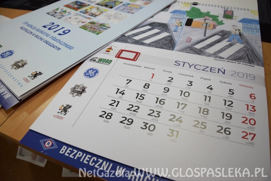 Bezpieczeństwo na… 12 miesięcy. Ukazał się policyjny kalendarz