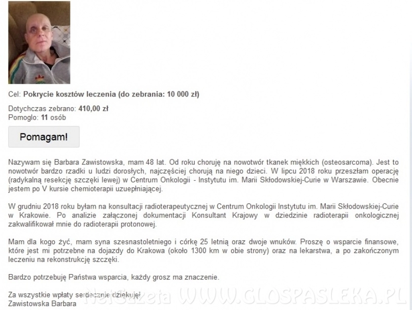 Pomóżmy w walce o zdrowie