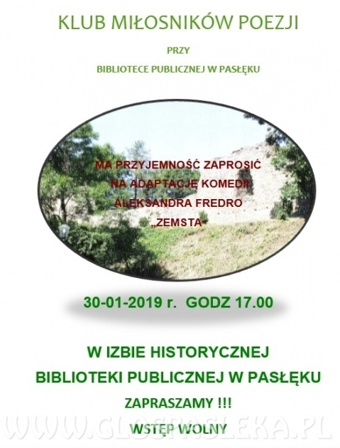 Klub Miłośników Poezji zaprasza