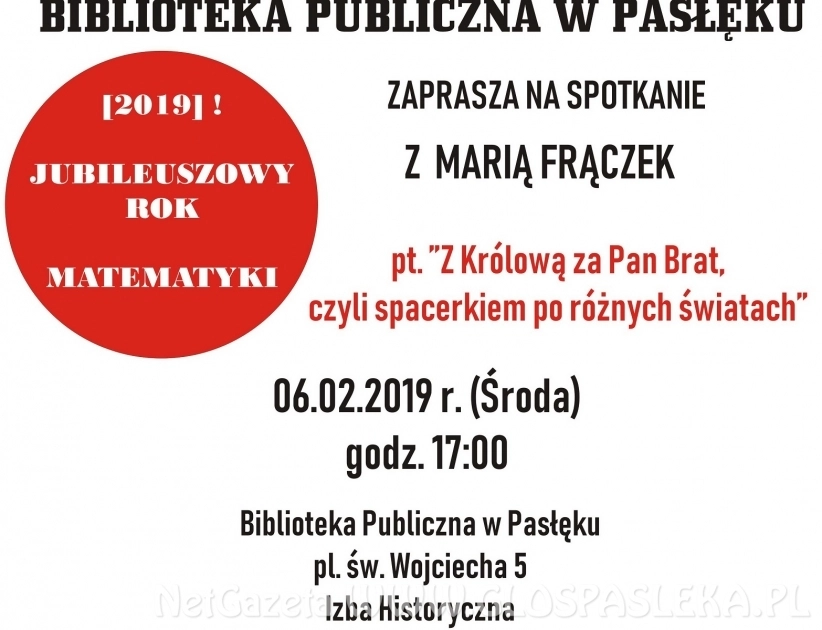 „Z Królową za Pan Brat, czyli spacerkiem po różnych światach”
