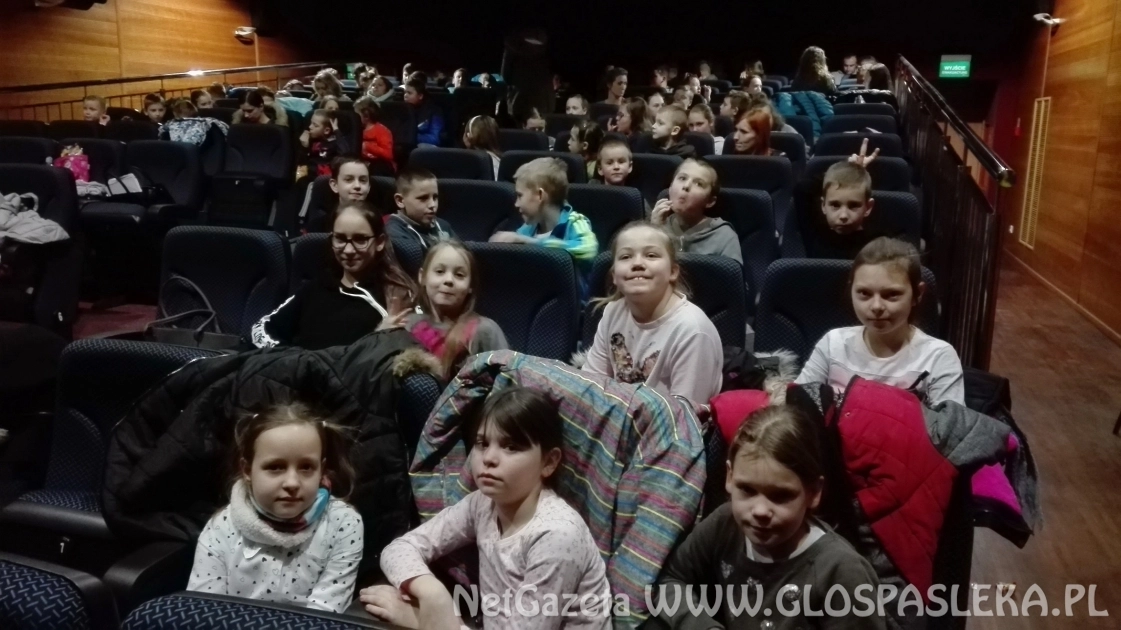 Na zakończenie ferii wizyta w kinie