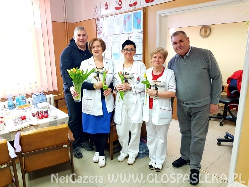 Przy zbiórce krwi „wyszedł