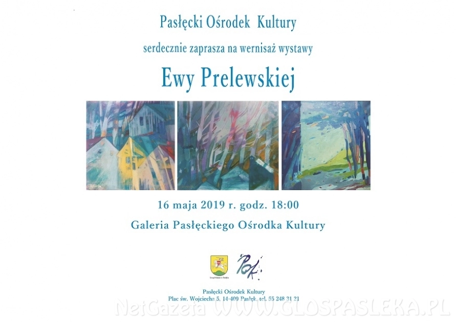 Wernisaż wystawy Ewy Prelewskiej