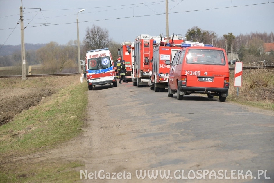 Zamknięty przejazd kolejowy