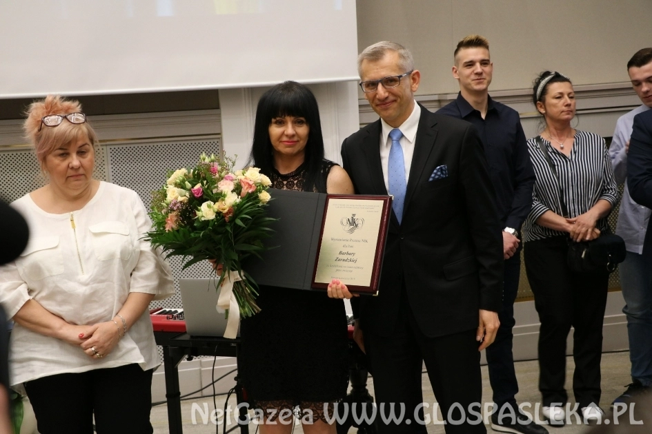 Barbara Zarudzka z wyróżnieniem prezesa NIK