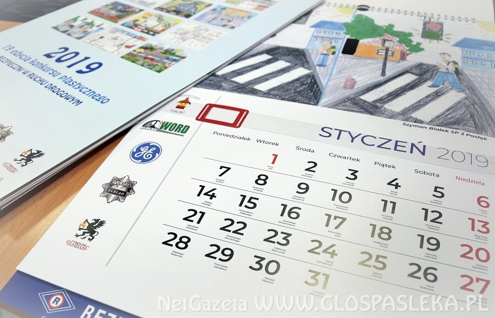 Policyjny konkurs plastyczny. Prace ozdobią policyjny kalendarz na 2020 rok