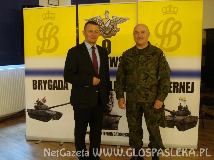 ZSEiT na pożegnaniu Polskiego Kontyngentu Wojskowego Łotwa