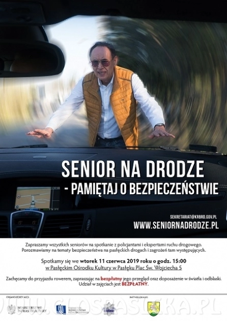 Senior na drodze – pamiętaj o bezpieczeństwie