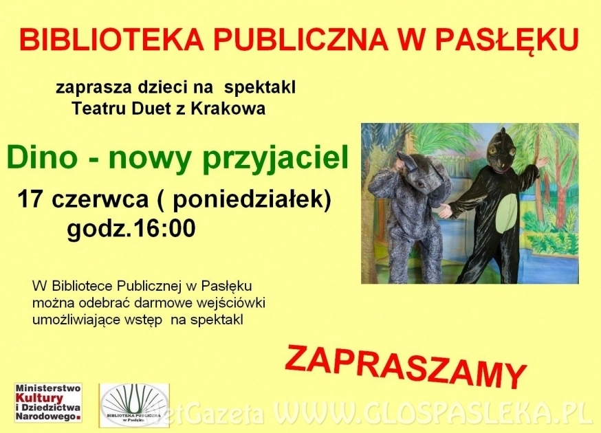 Dino – nowy przyjaciel 