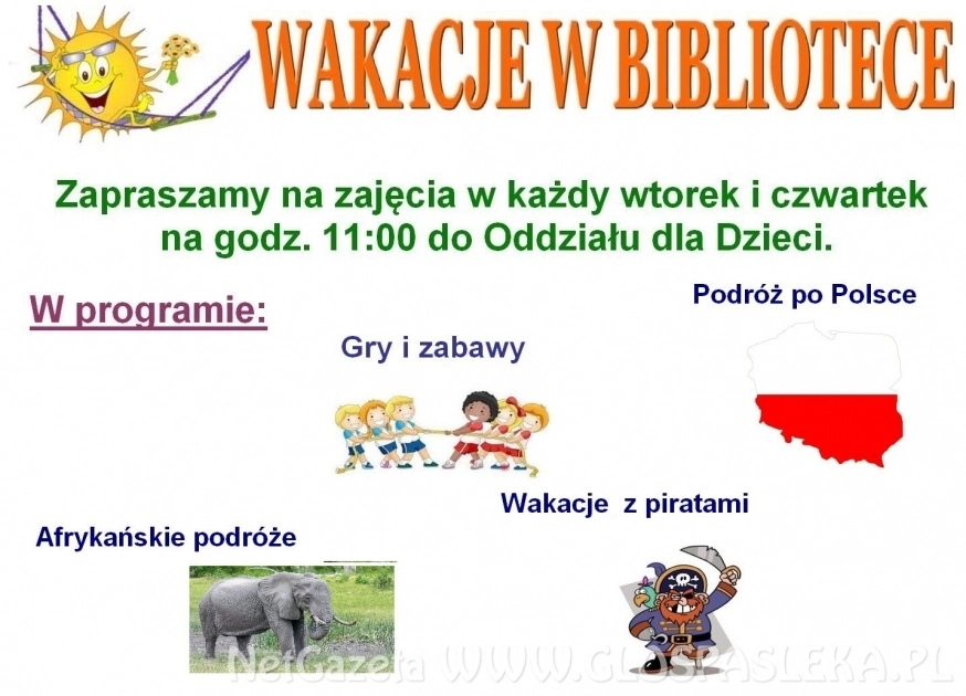 Biblioteka Publiczna zaprasza
