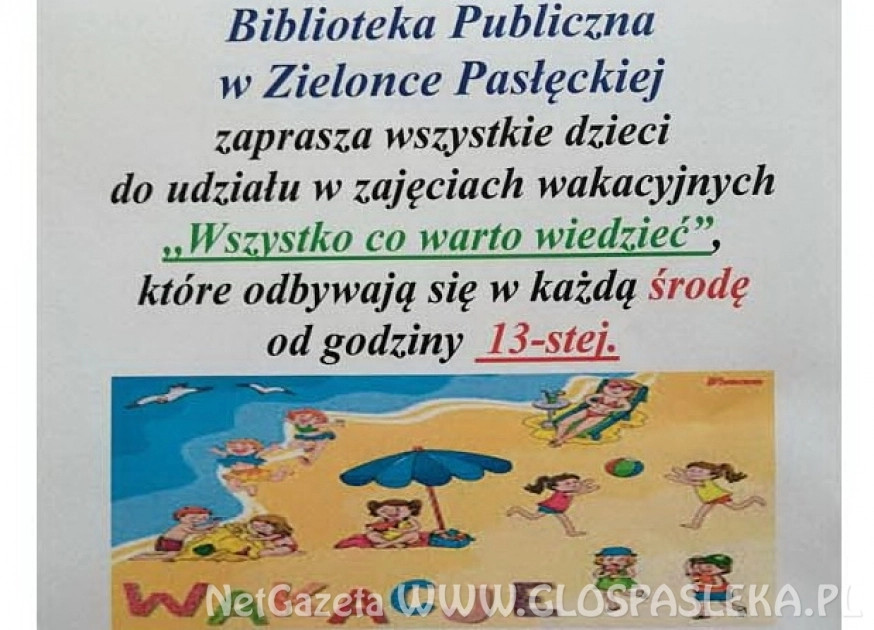 Filia Biblioteki zaprasza