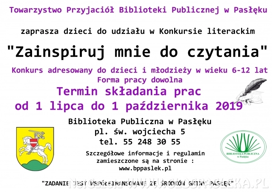 Przypominamy o konkursie 