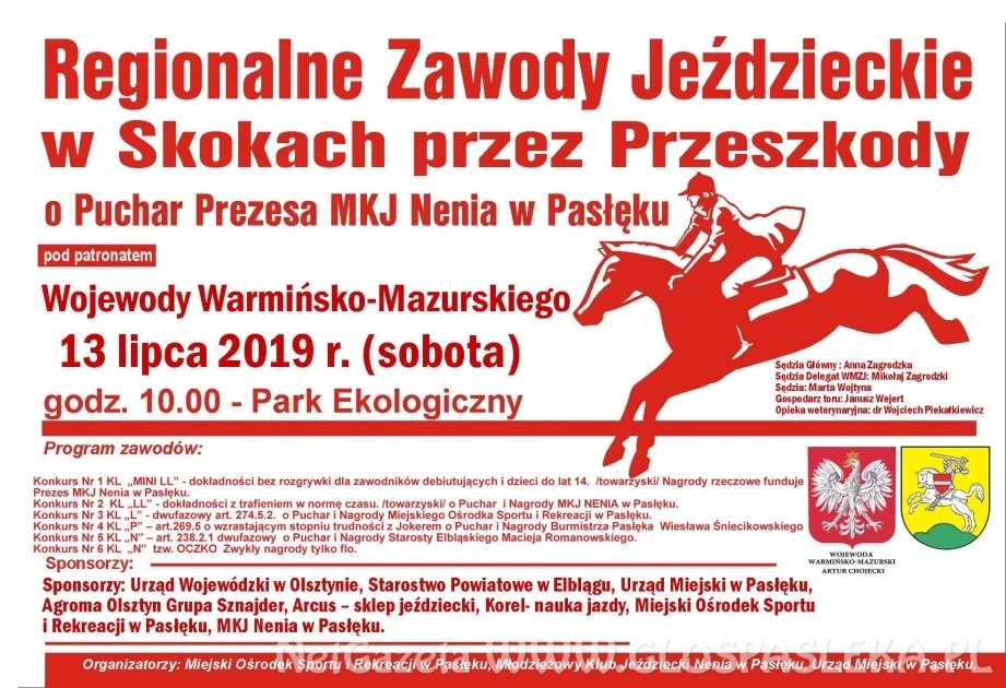 Zawody konne pod patronatem wojewody