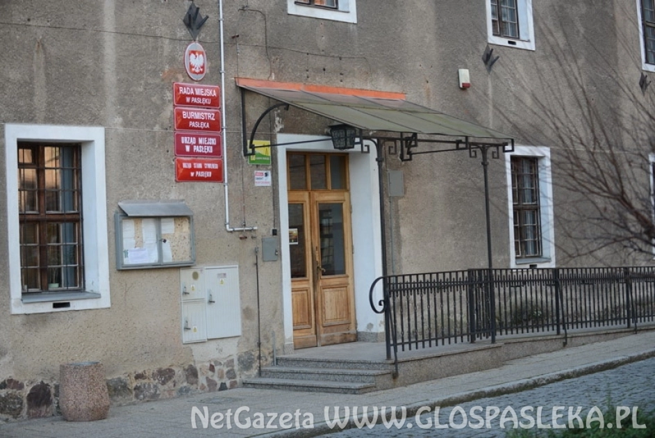 Ogłoszenie burmistrza Pasłęka