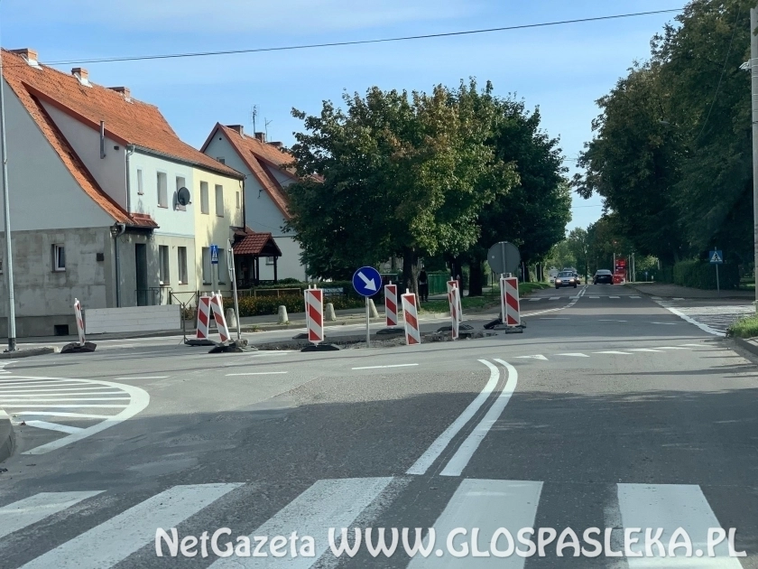 Minął weekend - kolizja na rondzie