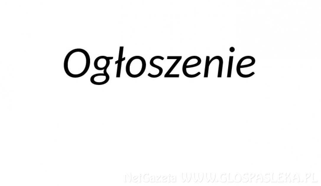 Ogłoszenie