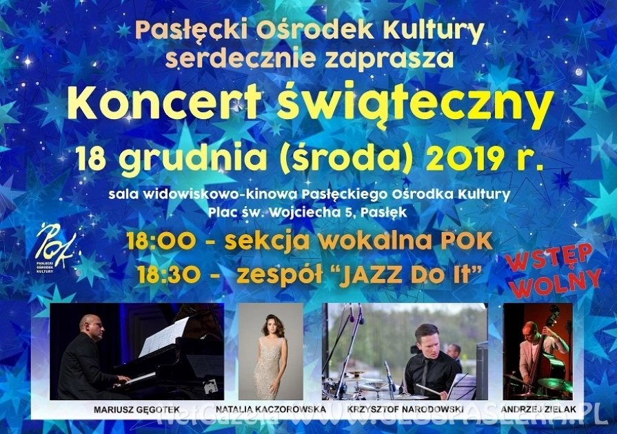 Przypominamy o Koncercie Świątecznym