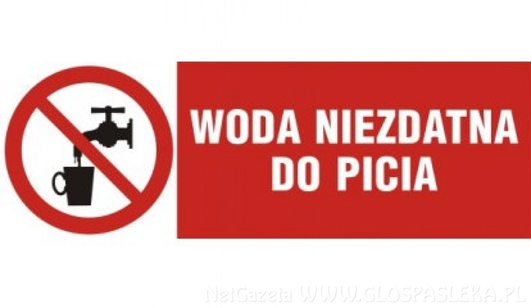 GODKOWO: WODA NIEPRZYDATNA DO PICIA