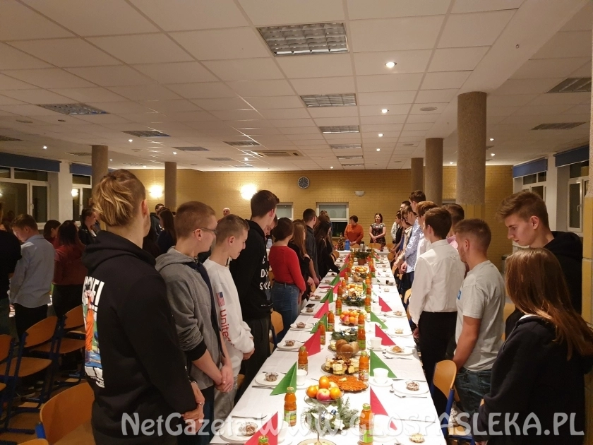 Wigilia w Internacie ZSEiT