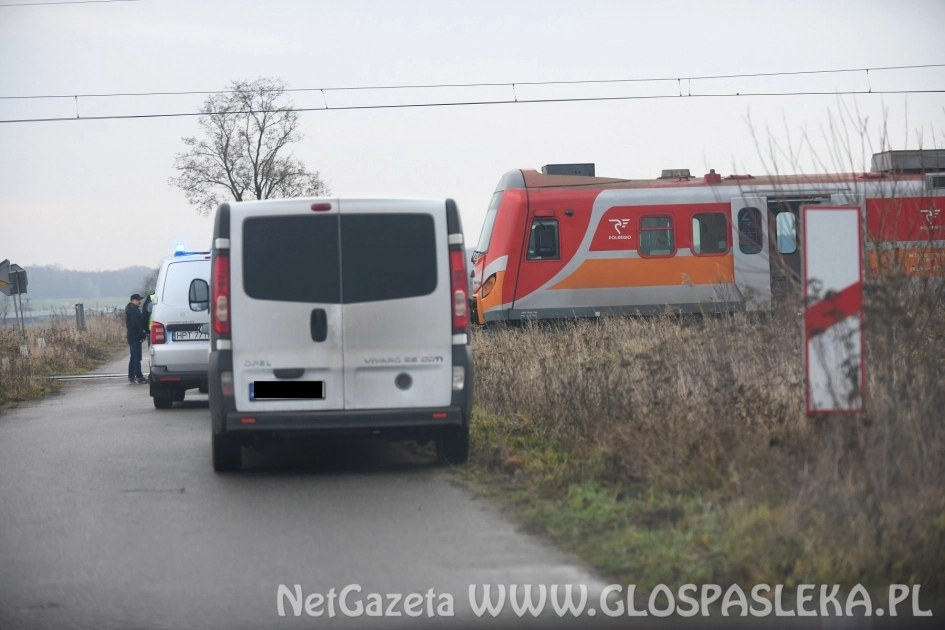 Śmiertelne potrącenie na torach