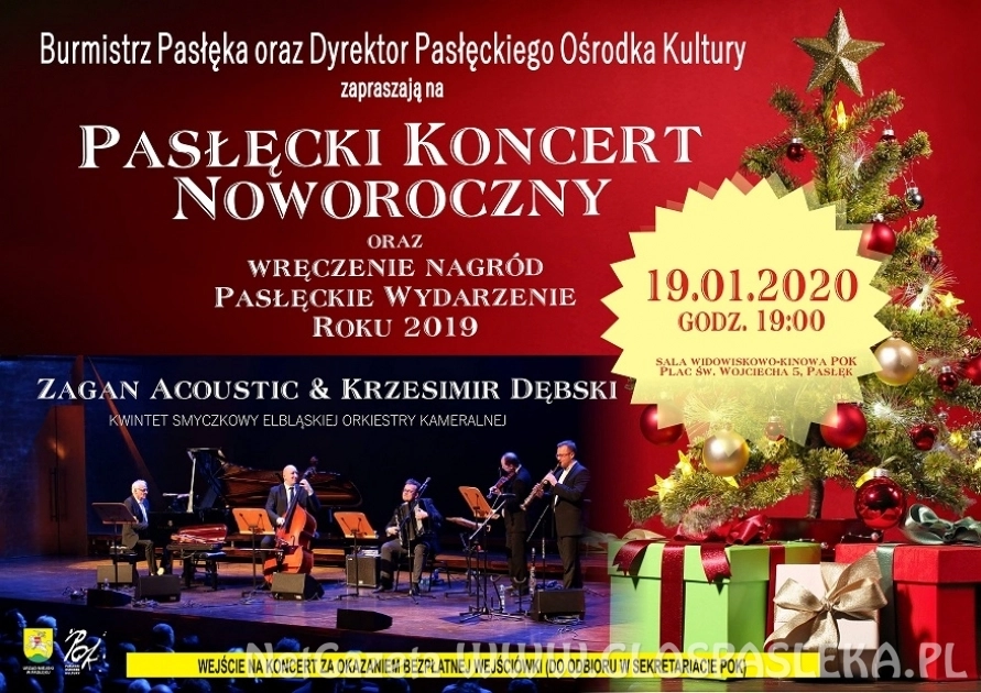 Przypominamy o koncercie - odbierz wejściówkę