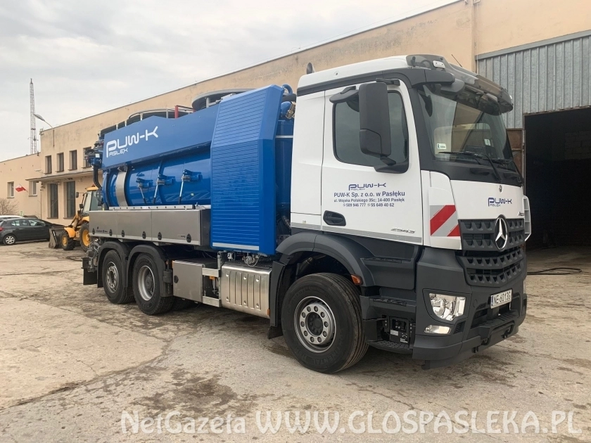 Nowy Mercedes na wyposażeniu PUWK