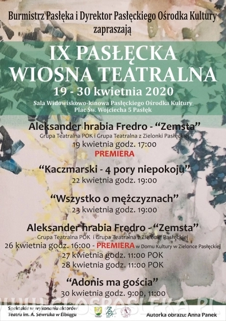 IX Pasłęcka Wiosna Teatralna