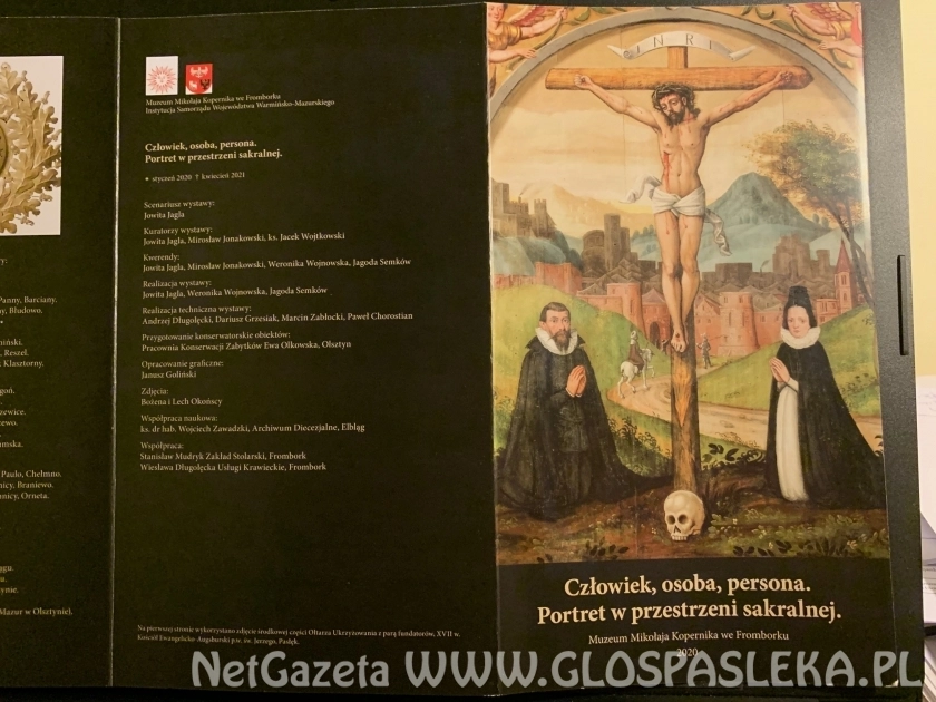 Ołtarz z kościoła św. Jerzego na wystawie we Fromborku