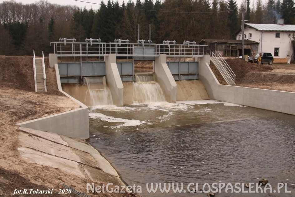 Jaz w Kupinie wyremontowany