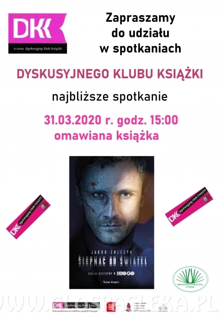 Dołącz do Dyskusyjnego Klubu Książki  