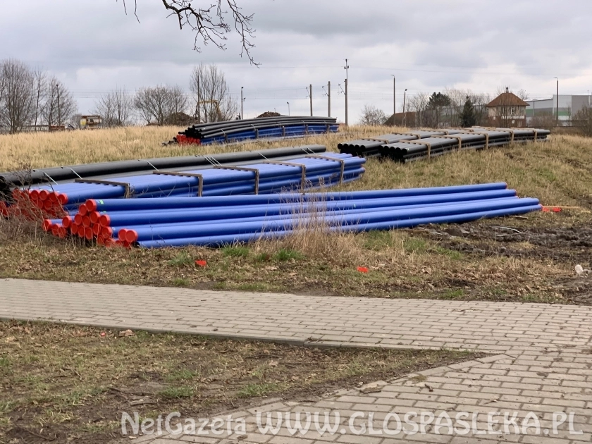 Sieć wod – kan do osiedla na ul. Dworcowej