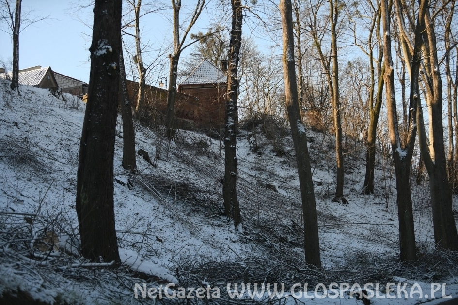 Więcej przestrzeni na skarpie zamkowej