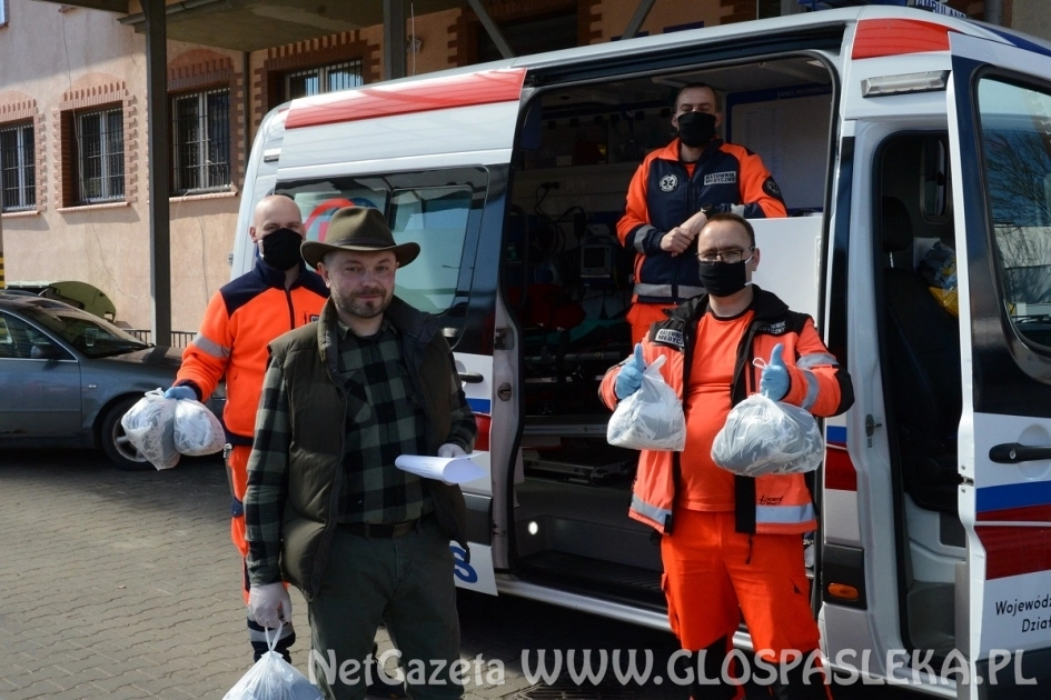 Maseczki trafiły do potrzebujących