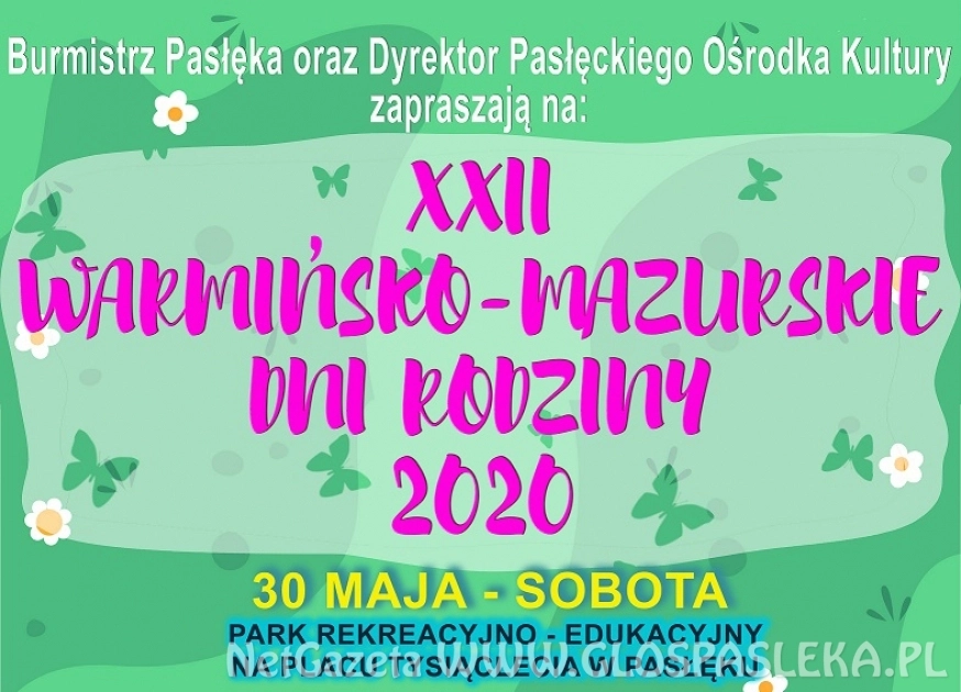 XXII Warmińsko Mazurskie Dni Rodziny