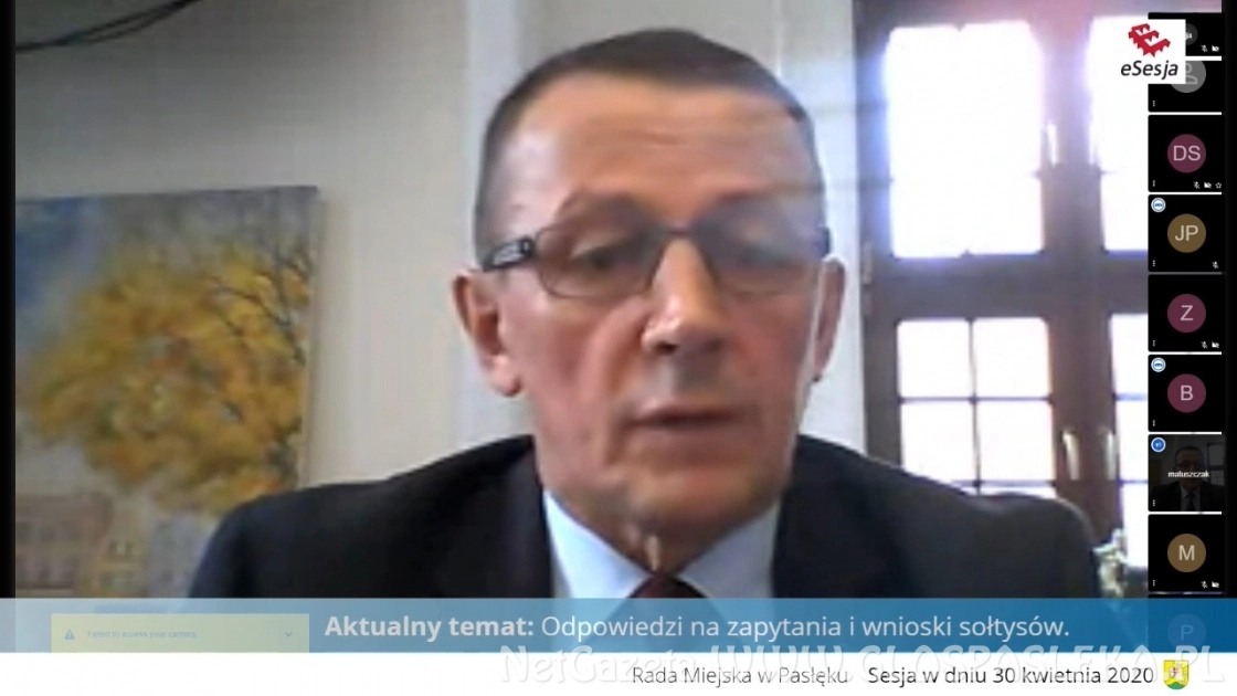 Sesja w trybie zdalnym