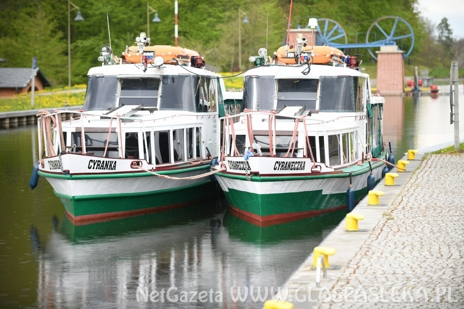 Początek sezonu na Kanale Elbląskim