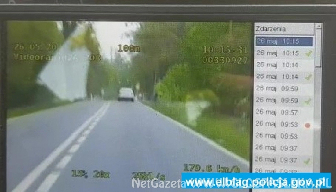 Pirat drogowy w rękach policji