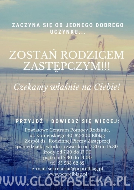 Zostań rodzicem zastępczym