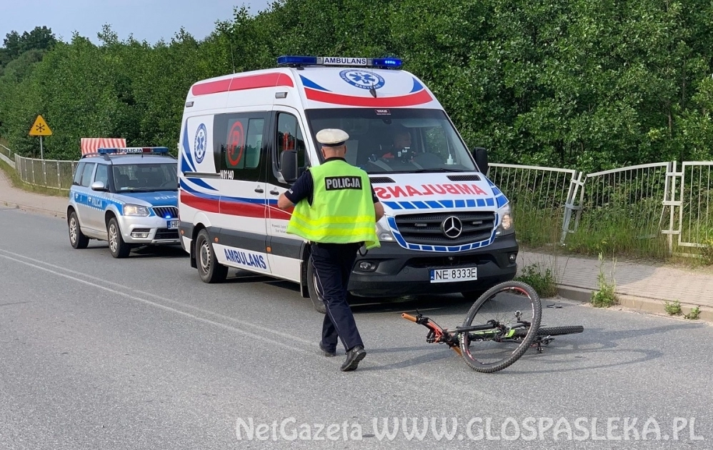 Potrącenie rowerzysty - sprawca zbiegł