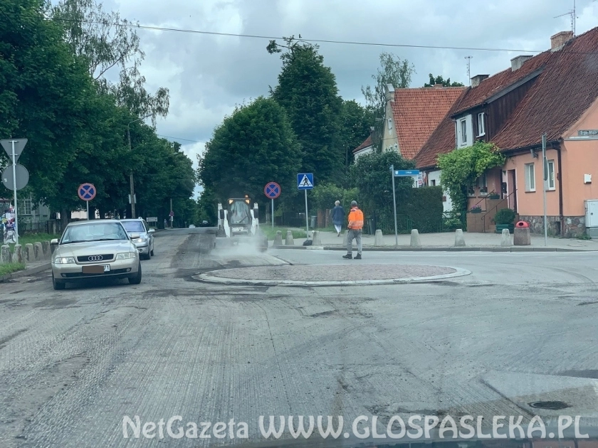 Remont ronda przy ul. Boh. Westerplatte