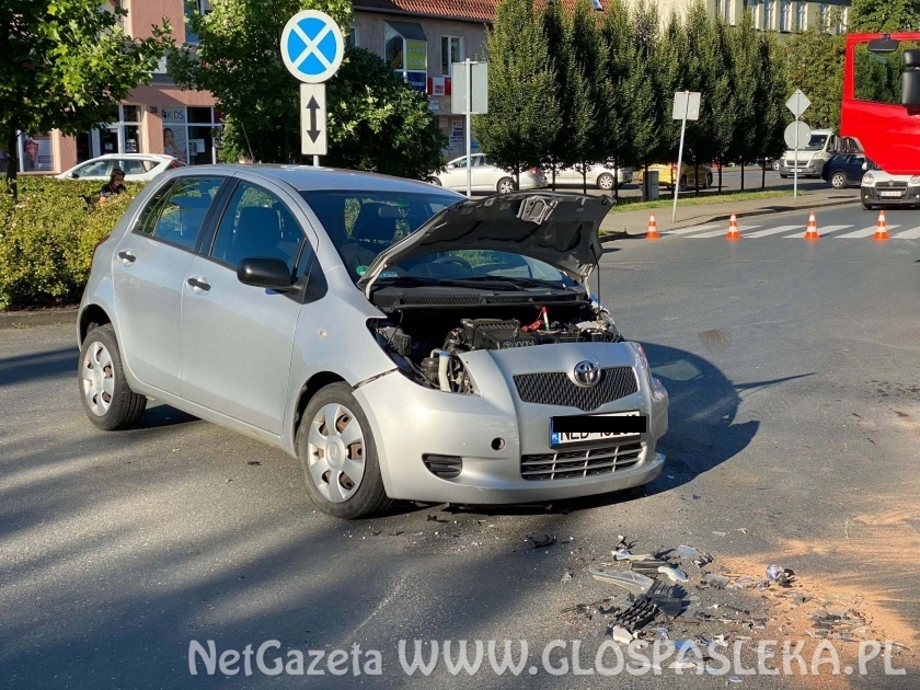 Kolizja Toyoty i Audi