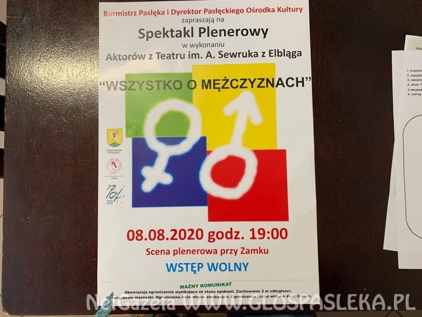 Spektakl w plenerze - zaproszenie do teatru