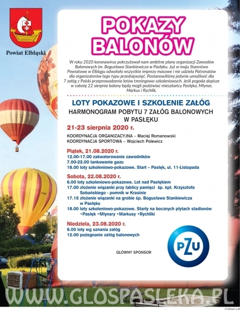 Pokazy balonów