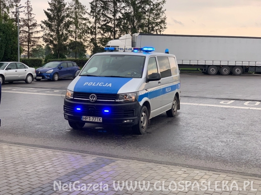 Rogajny - potrącenie na pasach