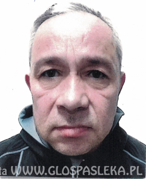 KOMUNIKAT POLICJI – ZAGINĄŁ MĘŻCZYZNA