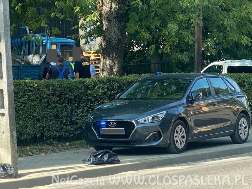 Szczątki ludzkie na budowie kolektora sanitarnego