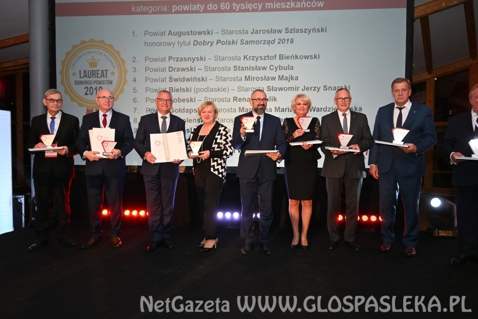 Powiat Elbląski laureatem Ogólnopolskiego Rankingu Gmin i Powiatów