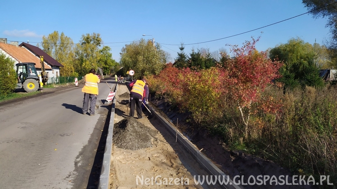 Trwają prace na DW 505