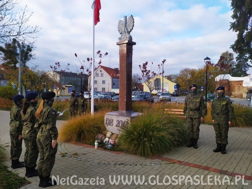 Kadeci ZSEiT pamiętają o Dniu Niepodległości